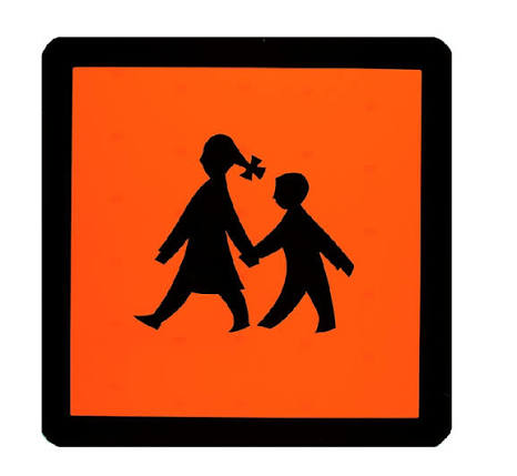 Verkehrszeichen Kinder – Schülertransport